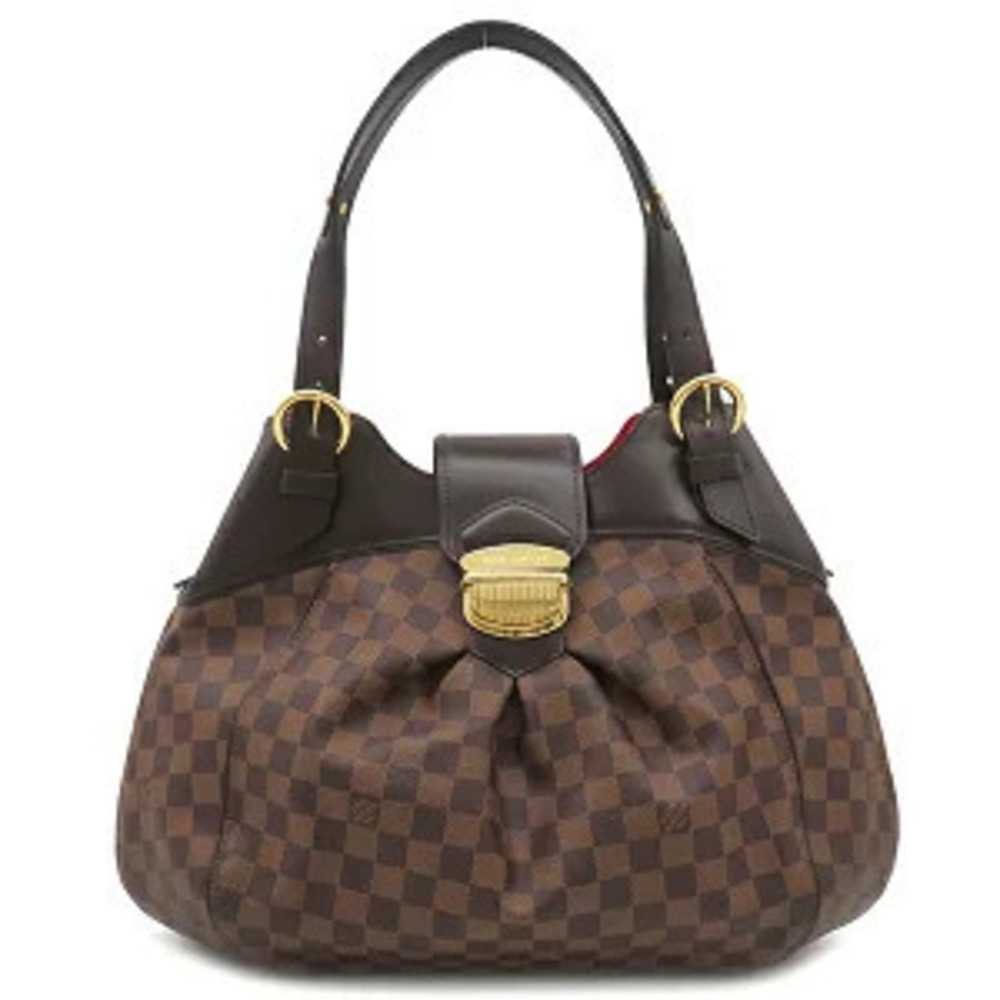 Louis Vuitton Sistina Shoulder Bag Damier Canvas Brown